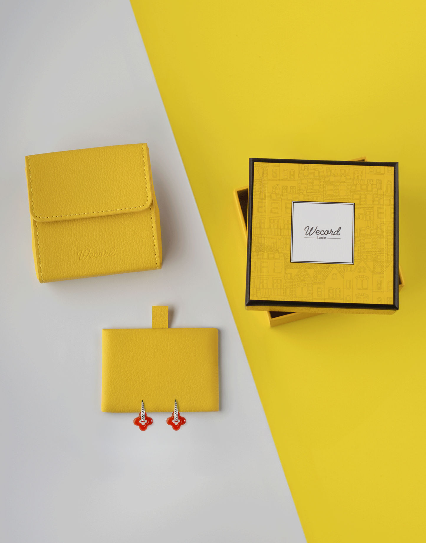 Silver Clover Earrings