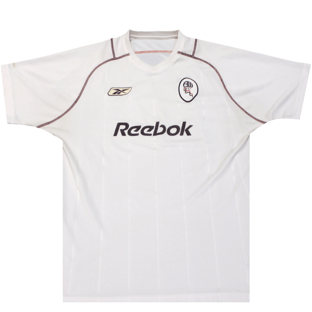 Bolton Wanderers 2004 - 2005 Home Shirt (Excellent) L - Popular trends empire