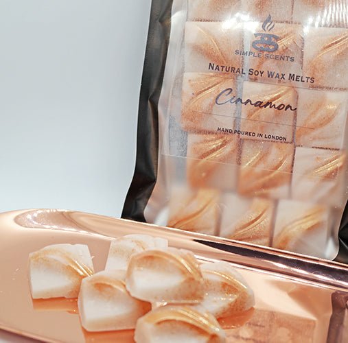 Cinnamon - Simple Scents Ambience Mini Square Style Wax Melts - Popular trends empire