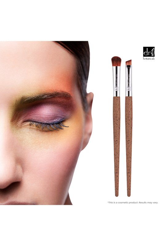 Coffee Ground Set Of 2 Eye Brushes - Popular trends empire