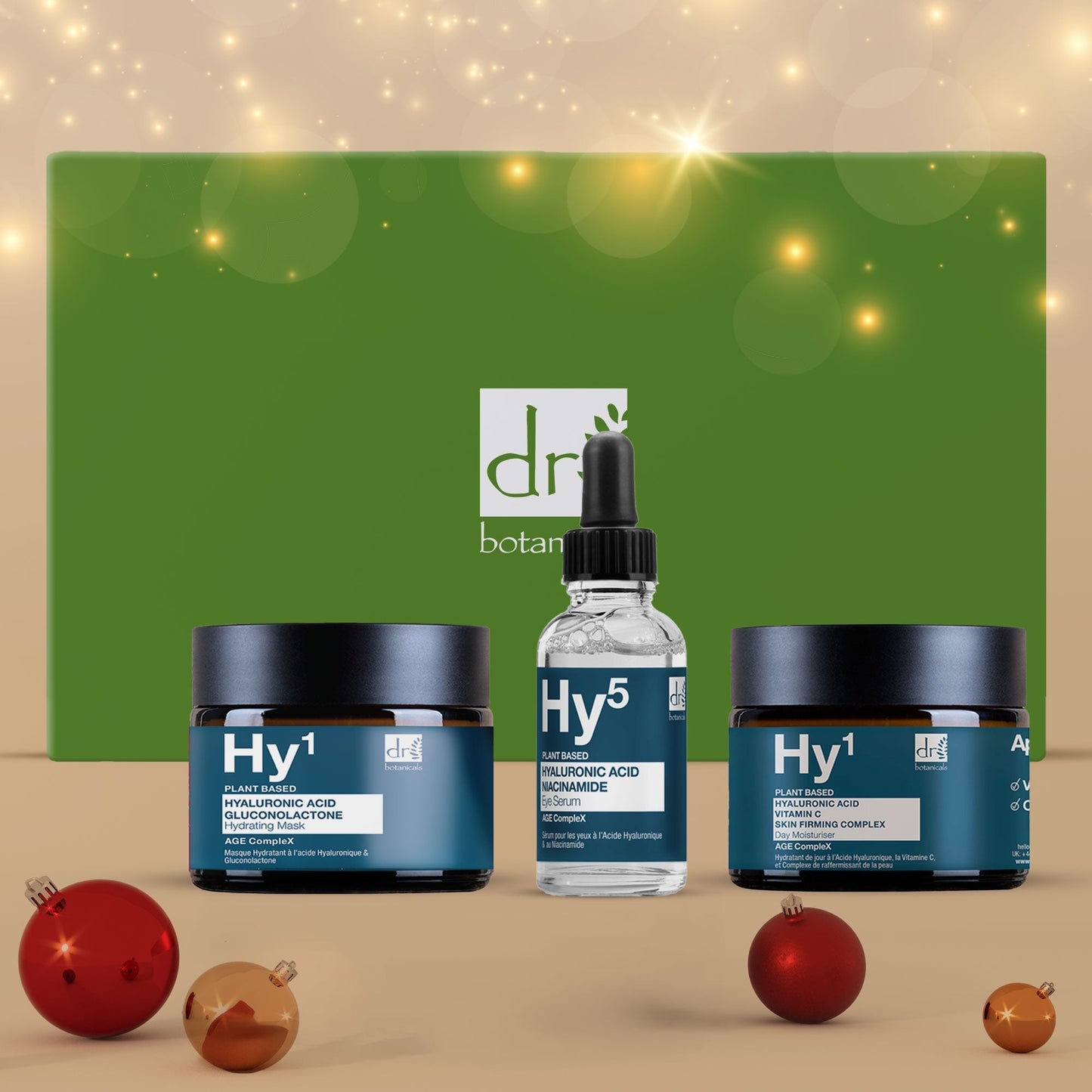 Dr Botanicals Anti - Ageing Hyaluronic Acid Skincare Gift Set - Popular trends empire