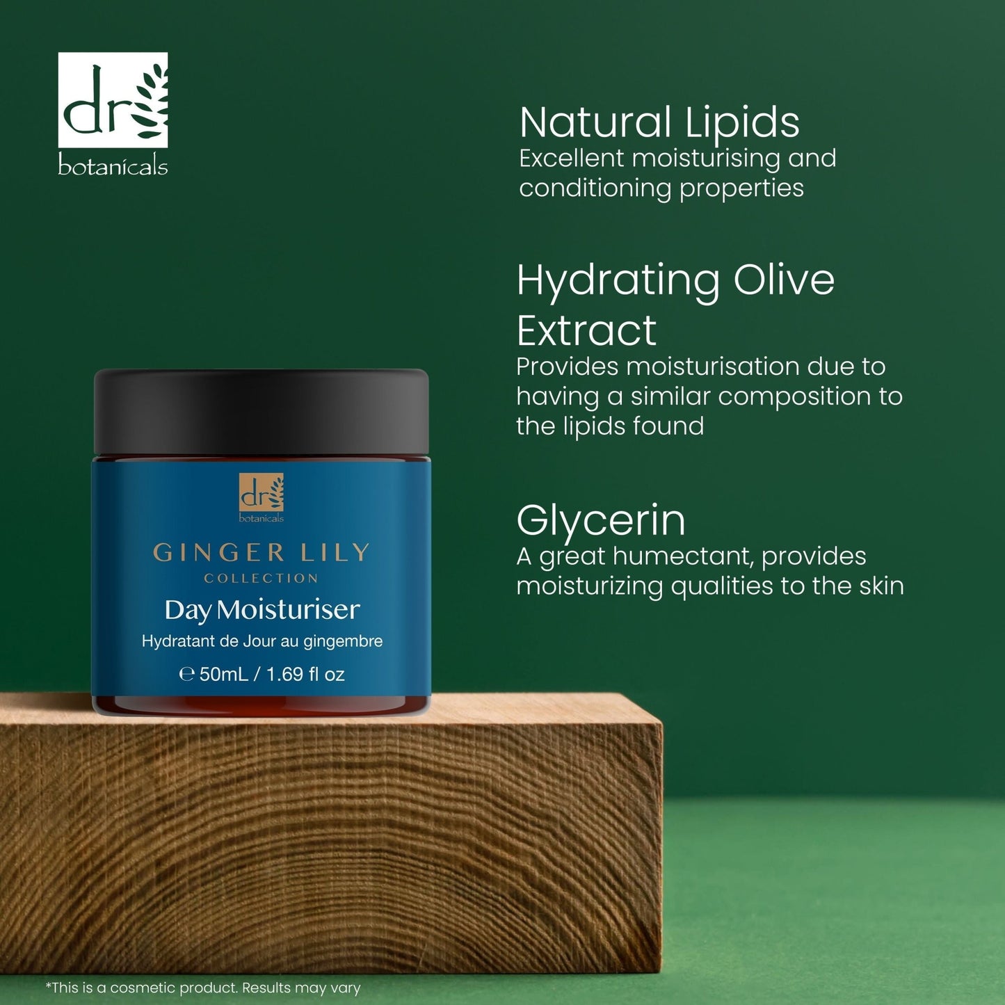 Dr Botanicals Gingerlily Day Moisturiser 50ml Twin Value Savings Pack - Popular trends empire