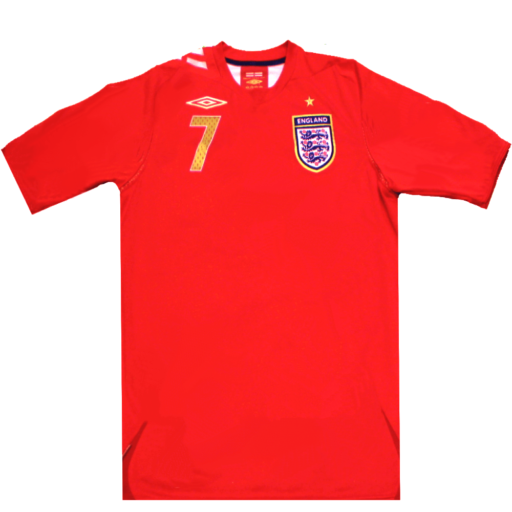 England 2004 - 2006 Home Shirt *DAVID BECKHAM 7 (Excellent) XL - Popular trends empire