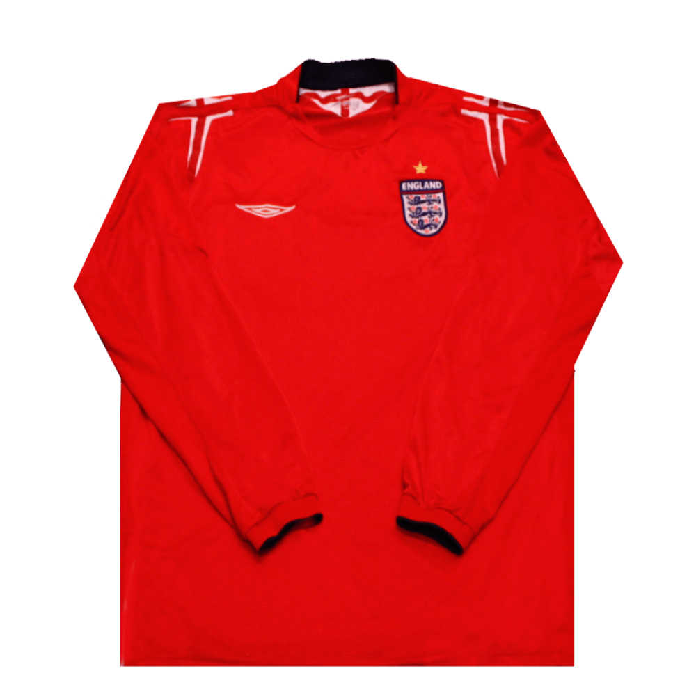 England 2004 - 2006 Home Shirt L/S (Excellent) L - Popular trends empire