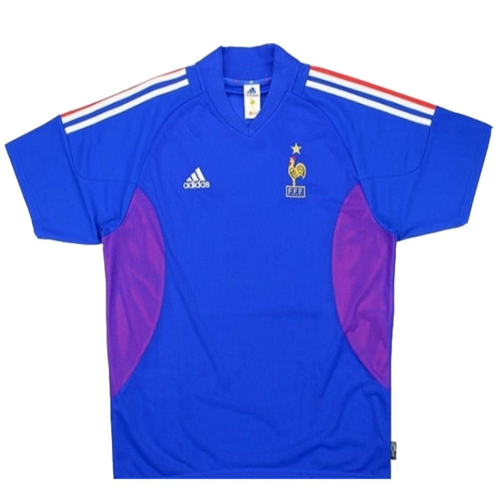 France 2002 - 2004 Home Shirt (Excellent) L - Popular trends empire