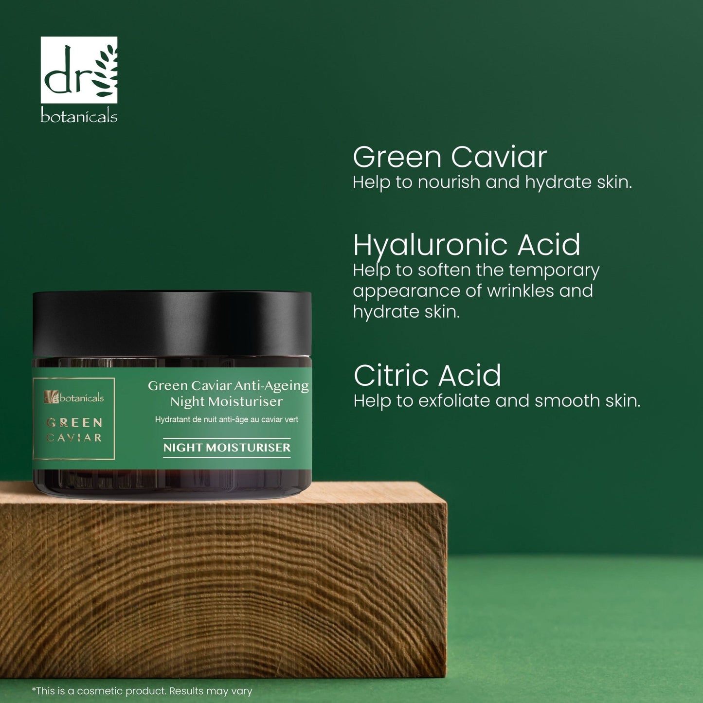 Green Caviar Night Cream & Mask - Popular trends empire