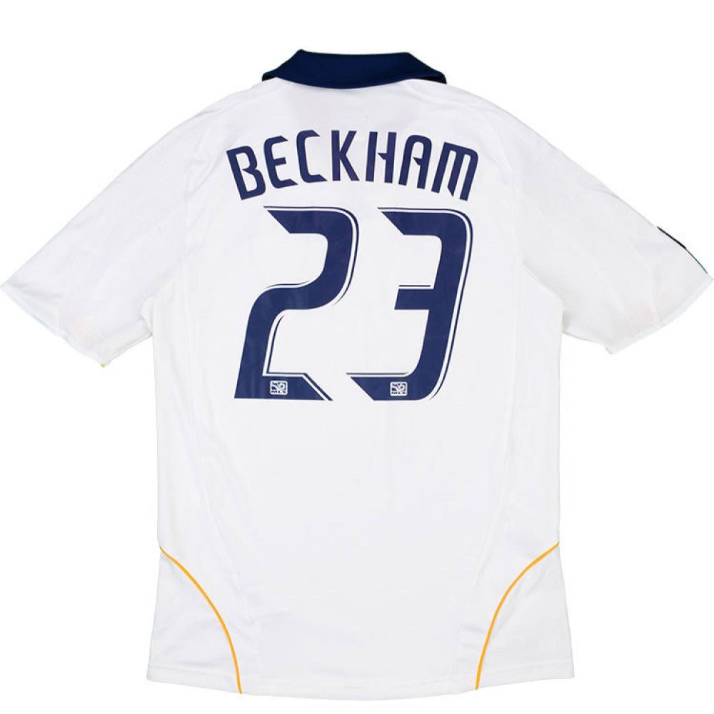 LA Galaxy 2008 - 2009 Home Shirt BECKHAM 23 (Excellent) XL - Popular trends empire