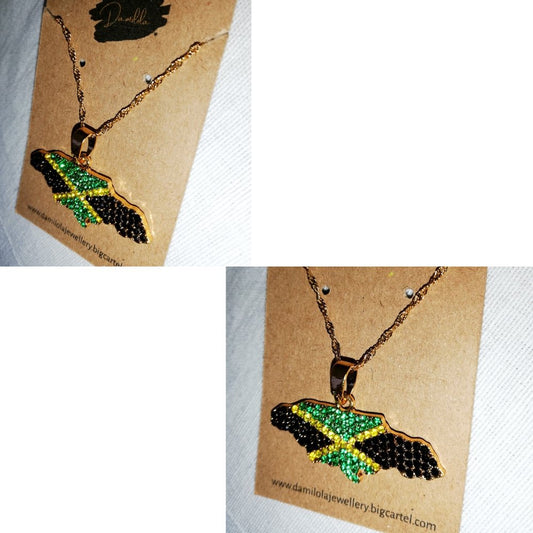 'One Love' Jamaica Necklace - Popular trends empire