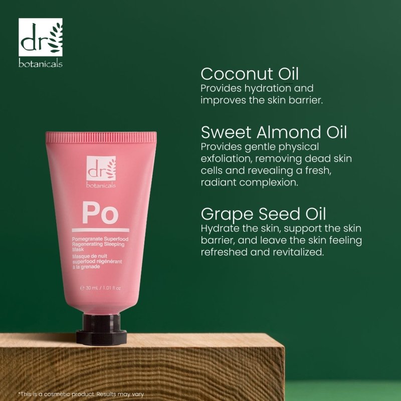 Pomegranate Superfood Regenerating Sleeping Mask 30ml - Popular trends empire