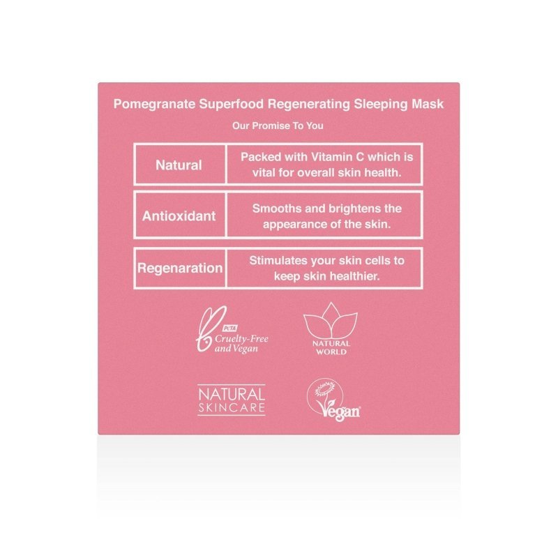 Pomegranate Superfood Regenerating Sleeping Mask 60ml - Popular trends empire