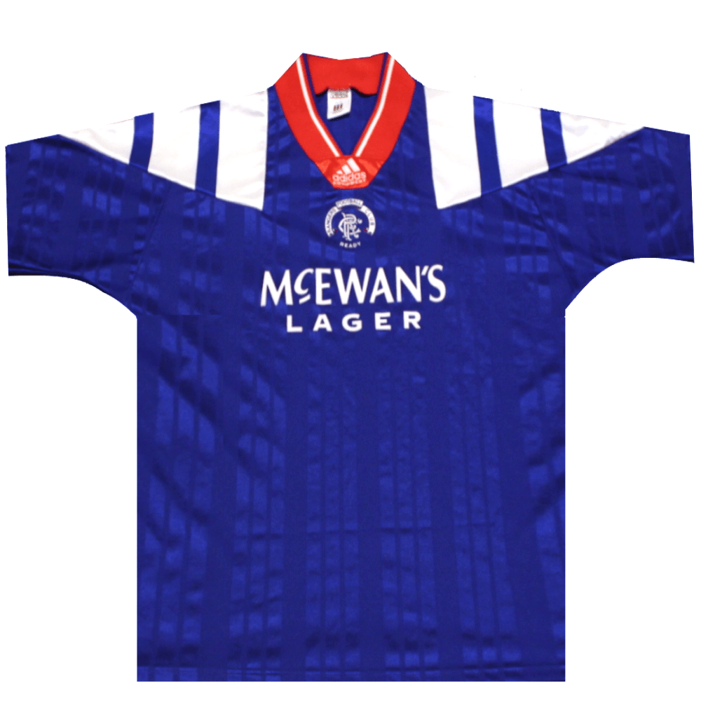 Rangers 1992 - 1994 Home Shirt (Excellent) L - Popular trends empire