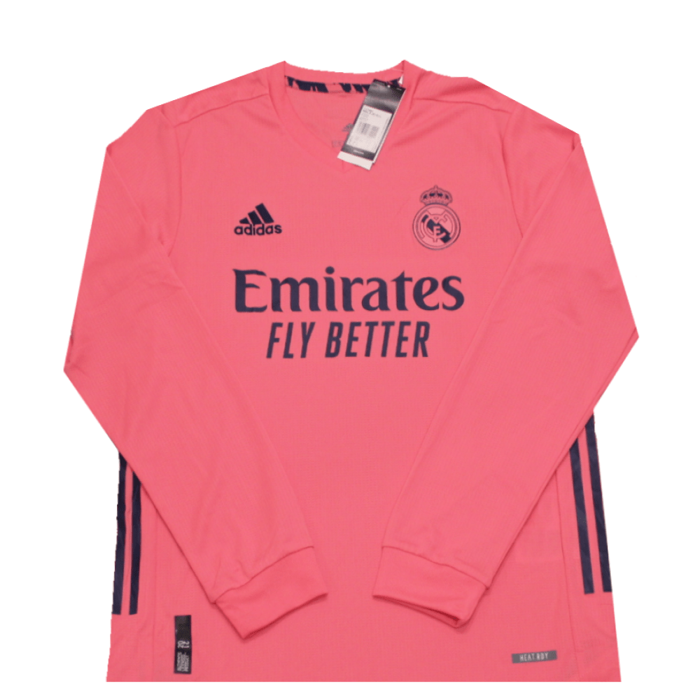 Real Madrid 2020 - 2021 Away Shirt L/S (BNWT) M - Popular trends empire