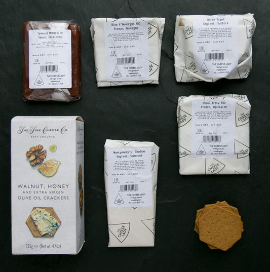 "Scarlett" Cheese Selection for Red Wine