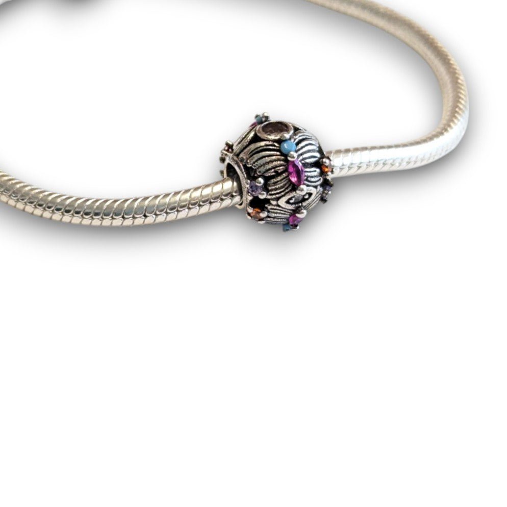Silver Butterfly Bead Charm - Popular trends empire