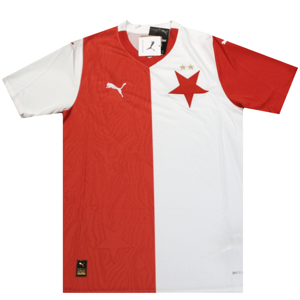 Slavia Prague 2023 - 2024 Home Football Shirt (BNWT) M - Popular trends empire