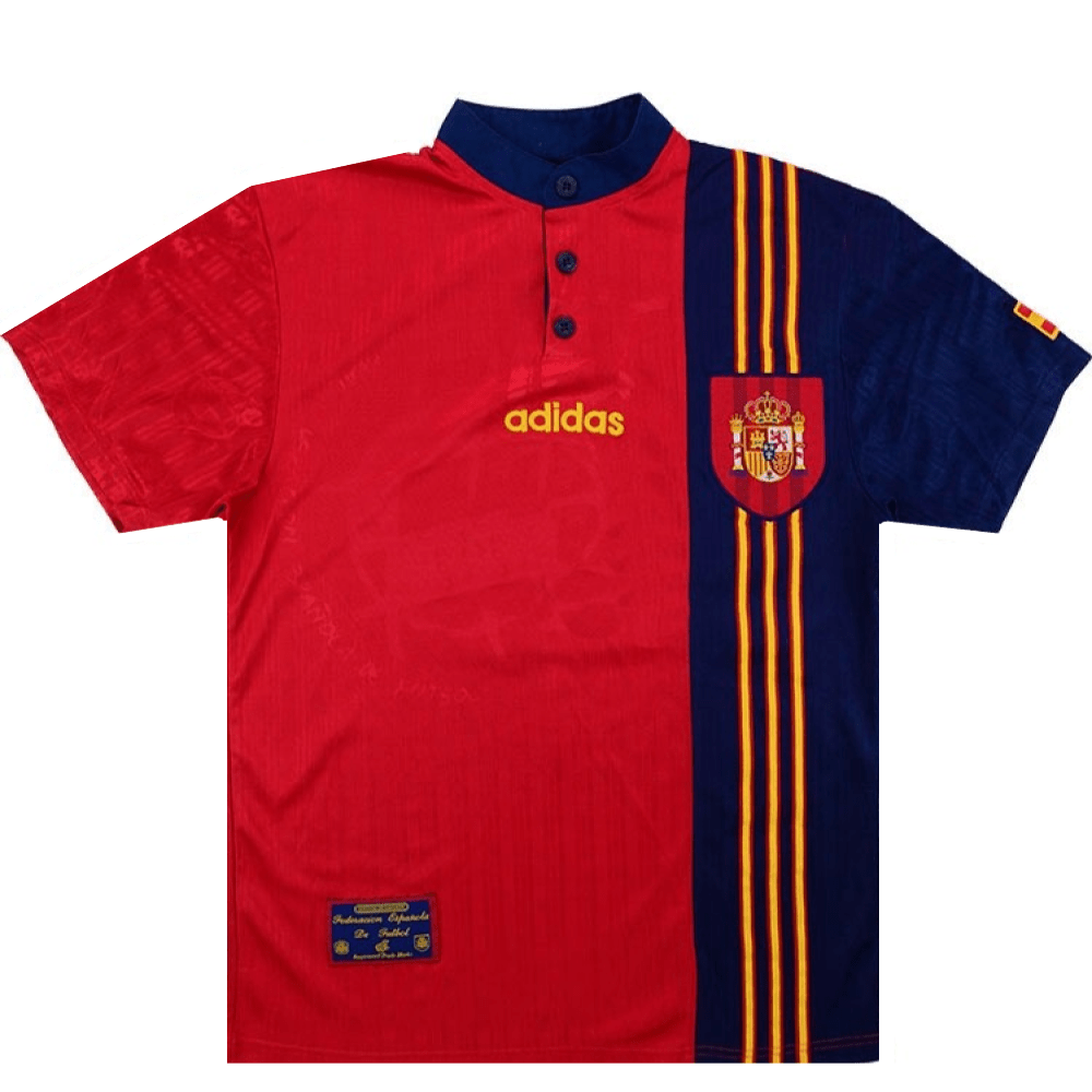 Spain 1996 - 1998 Home Shirt (Excellent) XL - Popular trends empire
