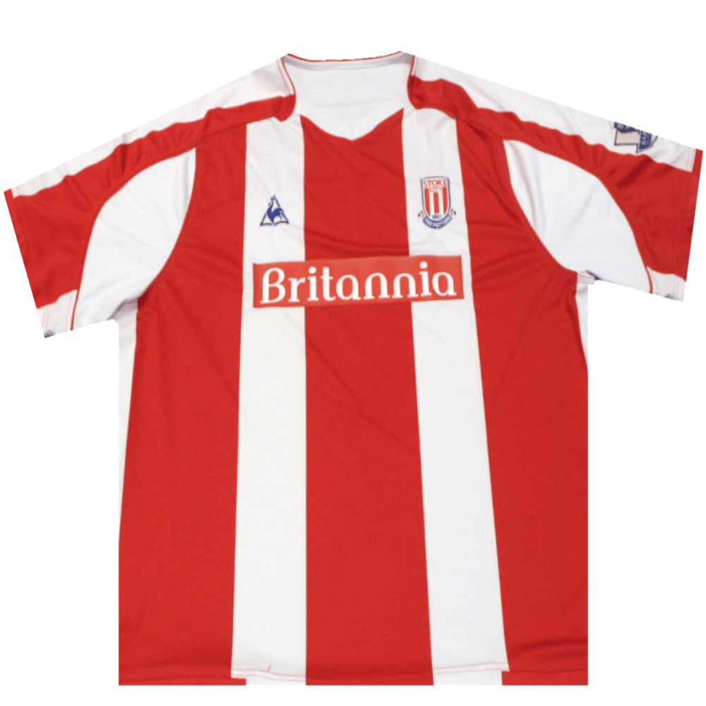 Stoke City 2008 - 2009 Home Shirt (Excellent) 2XL - Popular trends empire