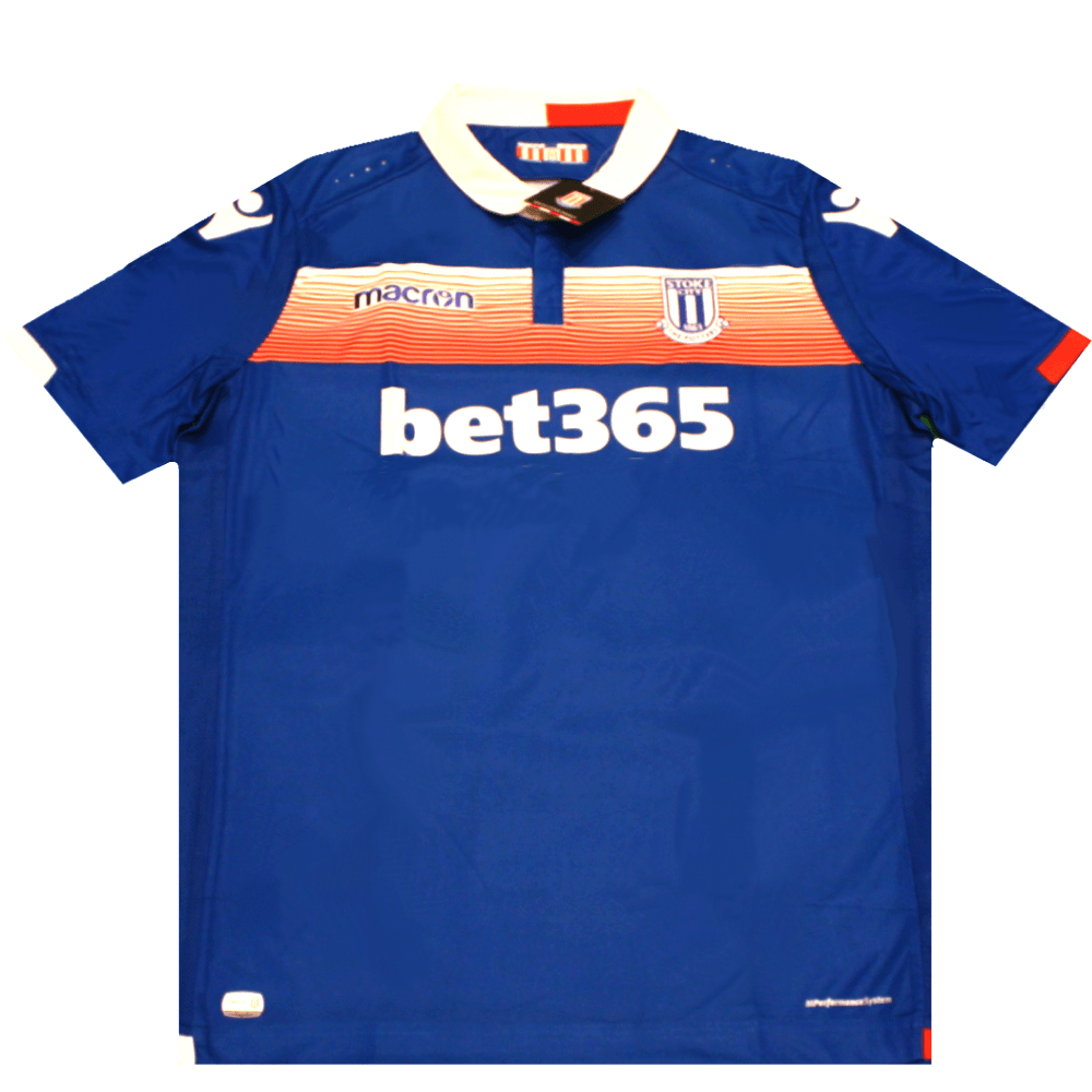 Stoke City 2017 - 2018 Away Shirt (BNWT) XXL - Popular trends empire