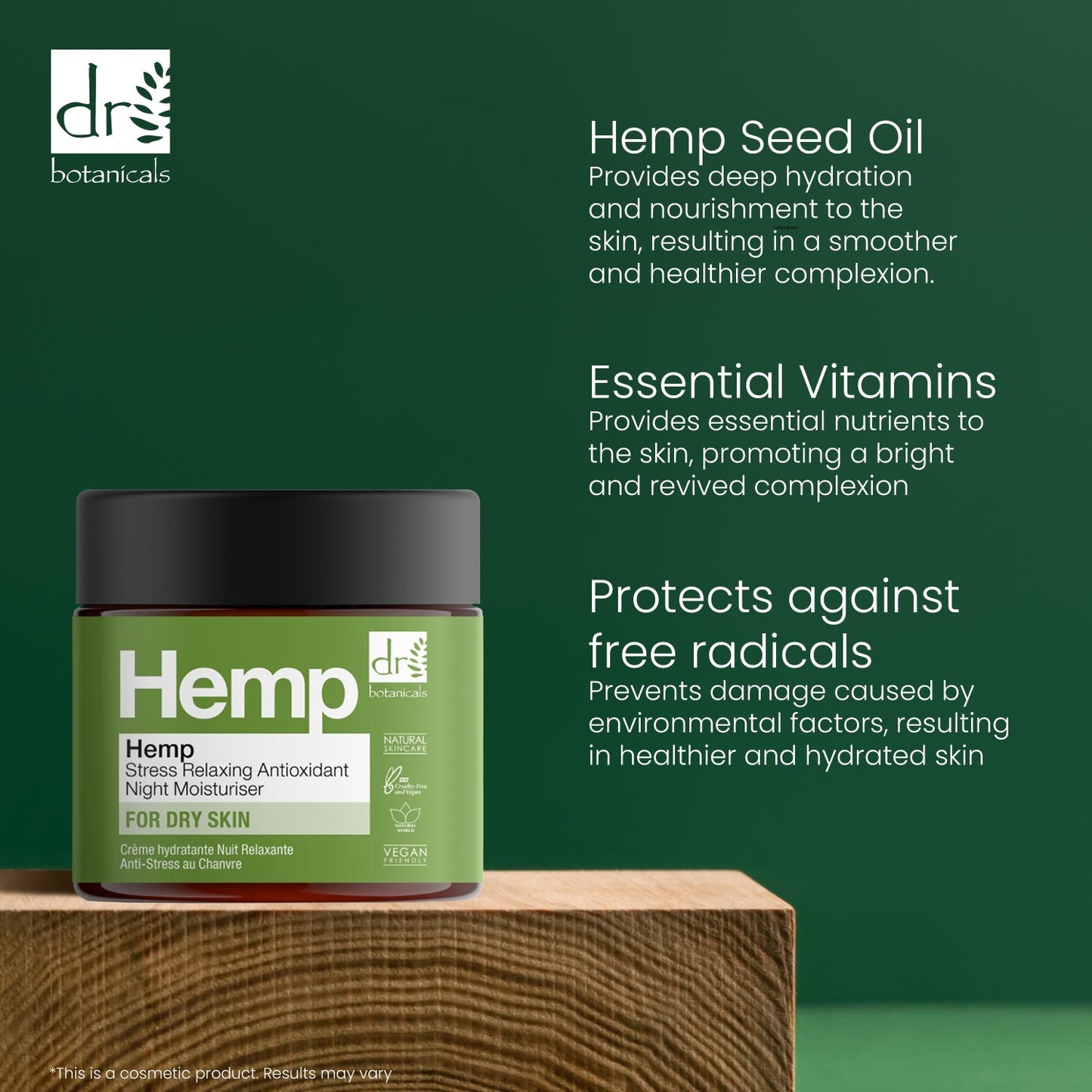 Stress Relaxing Antioxidant Night Moisturiser 60ml - Popular trends empire