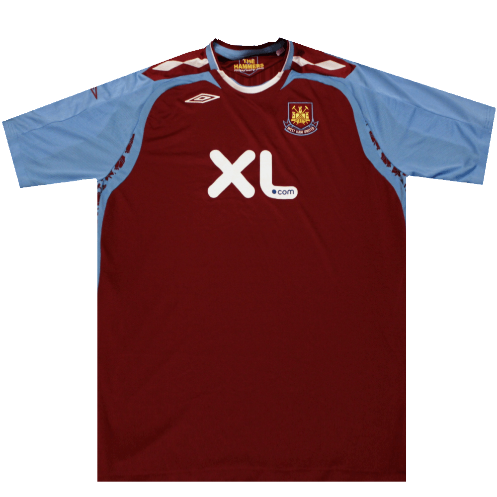 West Ham United 2007 - 2008 Home Shirt (Excellent) 3XL - Popular trends empire