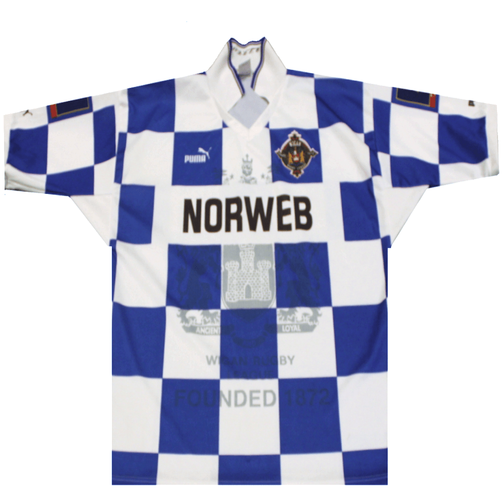 Wigan Warriors 1995 - 1996 Rugby League Shirt (Excellent) XXL - Popular trends empire