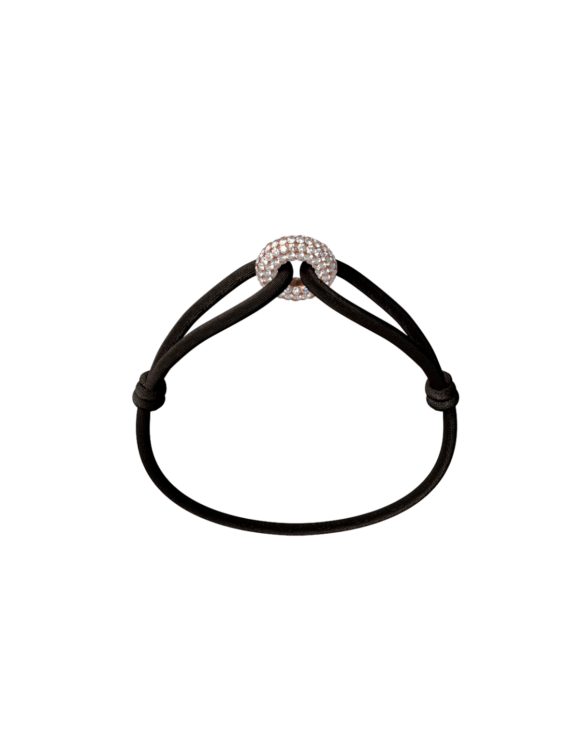 Rose Soho Pavé Cord Bracelet