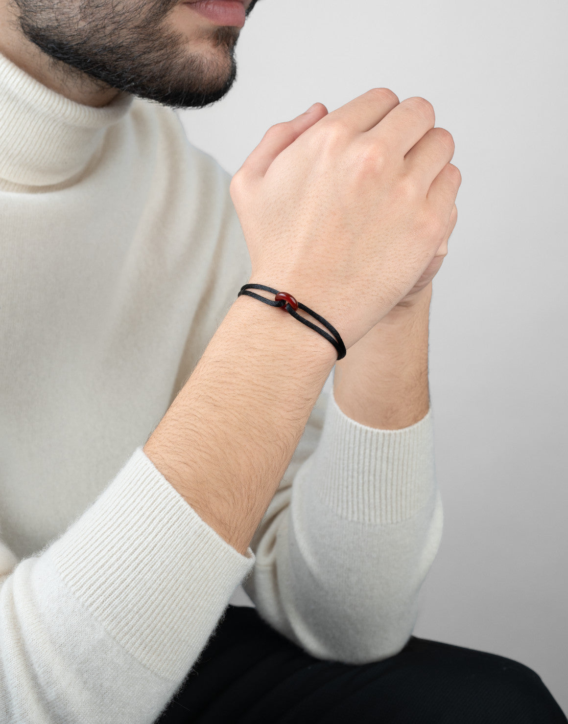 Red Soho Cord Bracelet