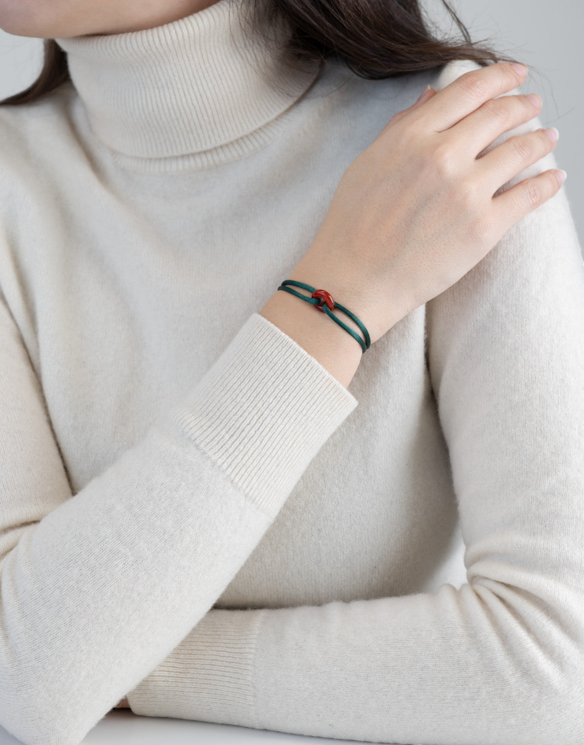 Red Soho Cord Bracelet