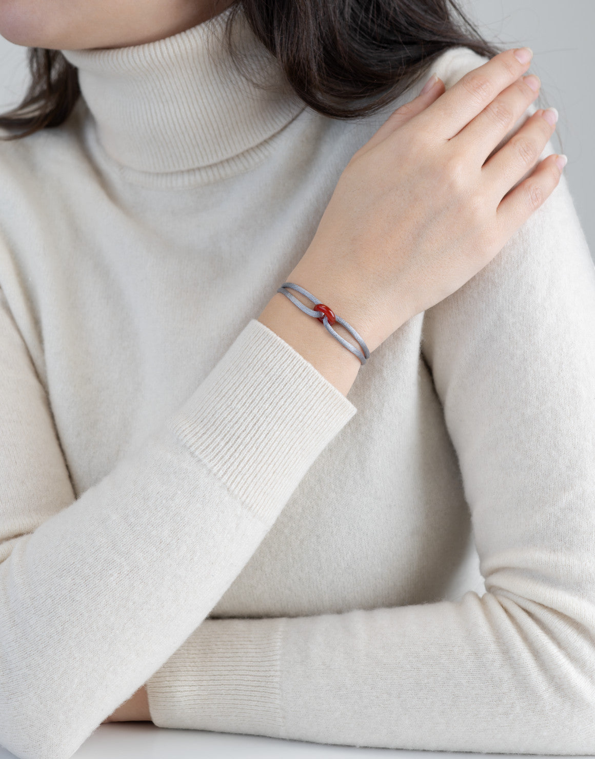 Red Soho Cord Bracelet