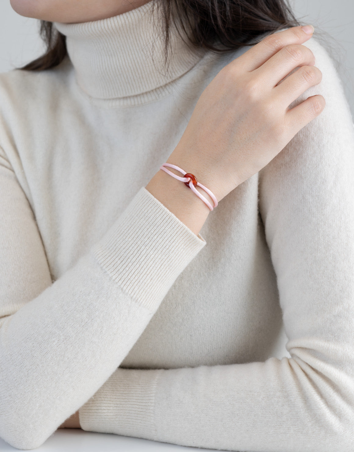 Red Soho Cord Bracelet