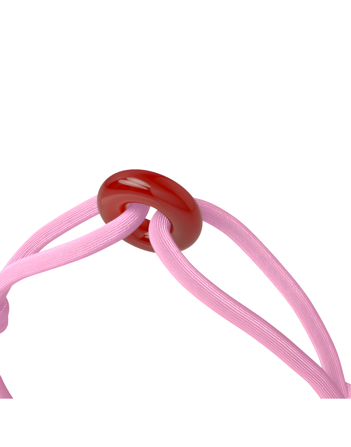 Red Soho Cord Bracelet