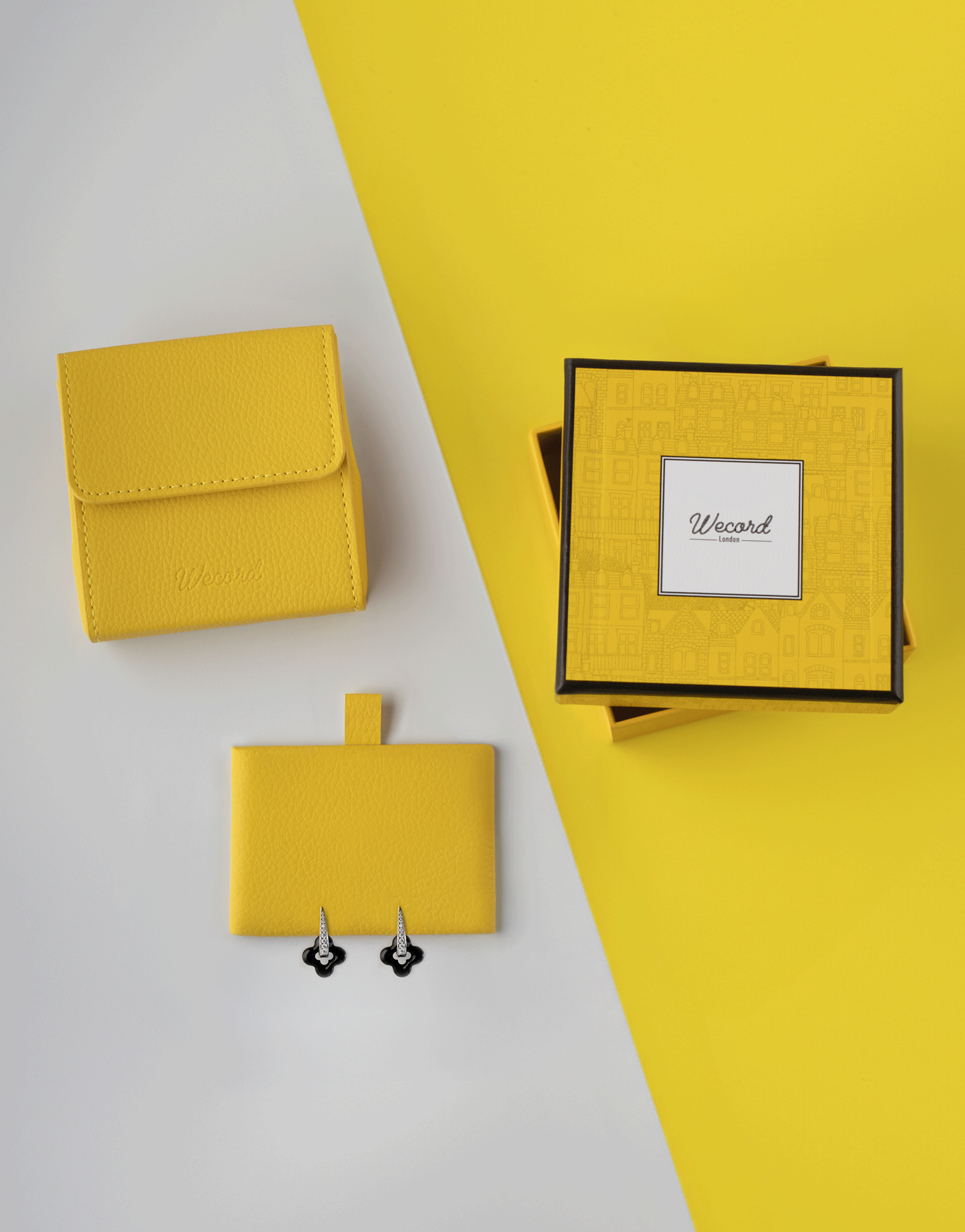 Silver Clover Earrings