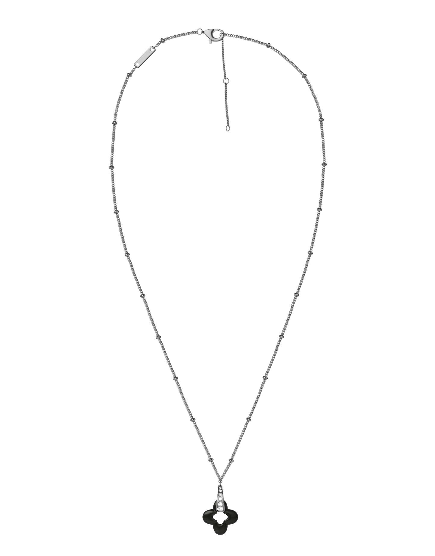 Silver Clover Necklace