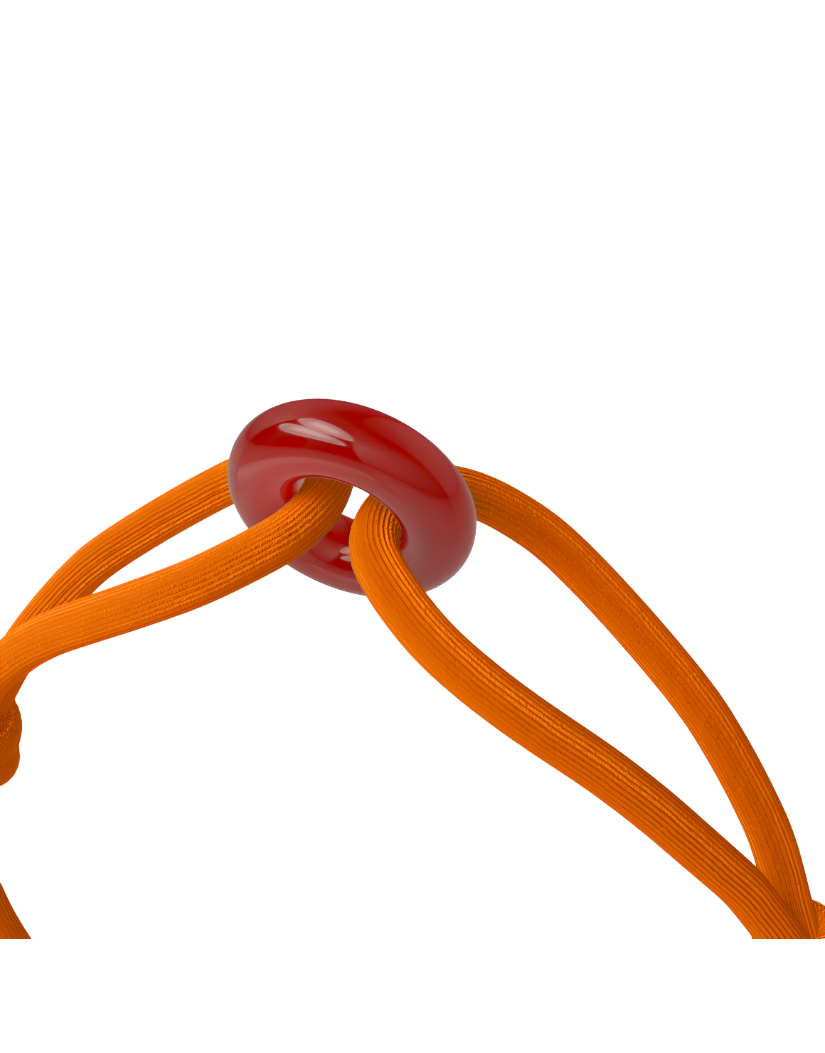 Red Soho Cord Bracelet