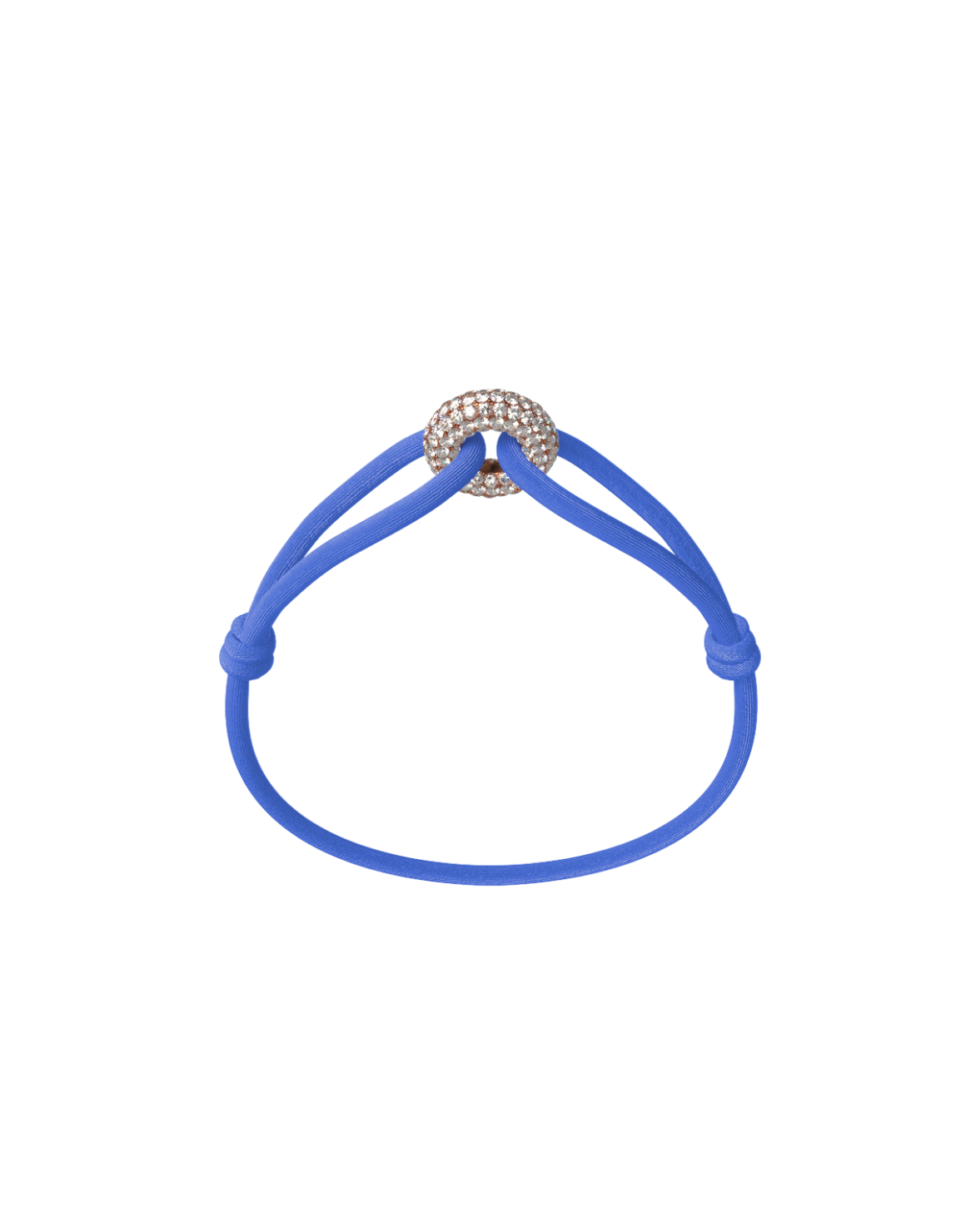 Rose Soho Pavé Cord Bracelet