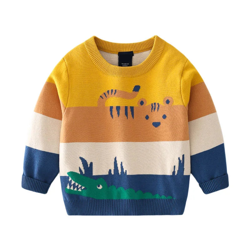 Christmas Sweaters 3-7T New Arrival Christmas Boys Girls Sweaters For Autumn Winter Snowman Children's Sweatshirts Baby Clothes (Copy) (Copy)