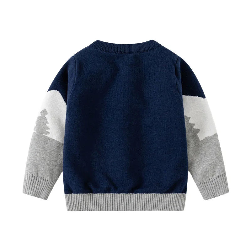 Christmas Sweaters 3-7T New Arrival Christmas Boys Girls Sweaters For Autumn Winter Snowman Children's Sweatshirts Baby Clothes (Copy) (Copy)