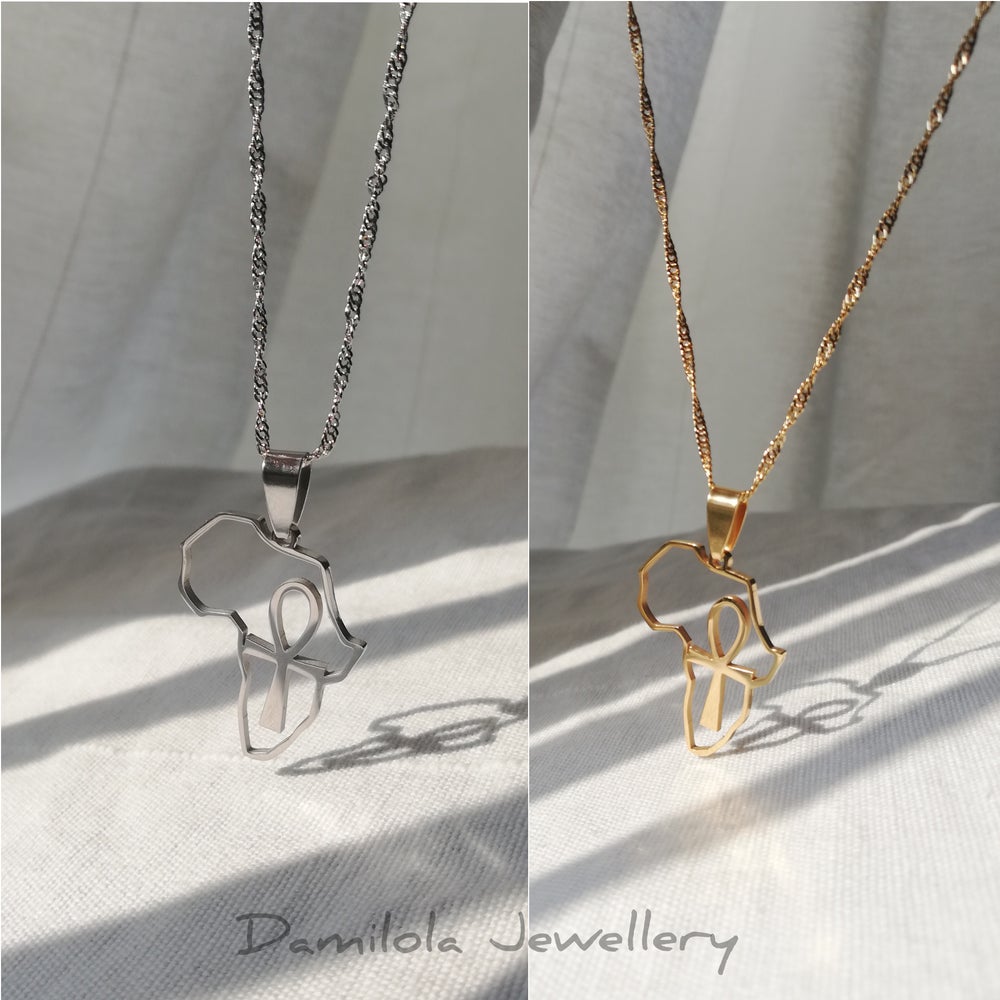 'Ankh 🖤 Africa' - Gold/Silver - Popular trends empire