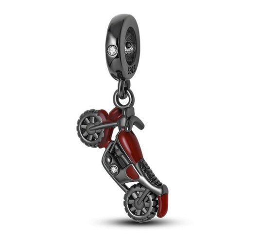 Black and Red Motorbike Charm - Popular trends empire