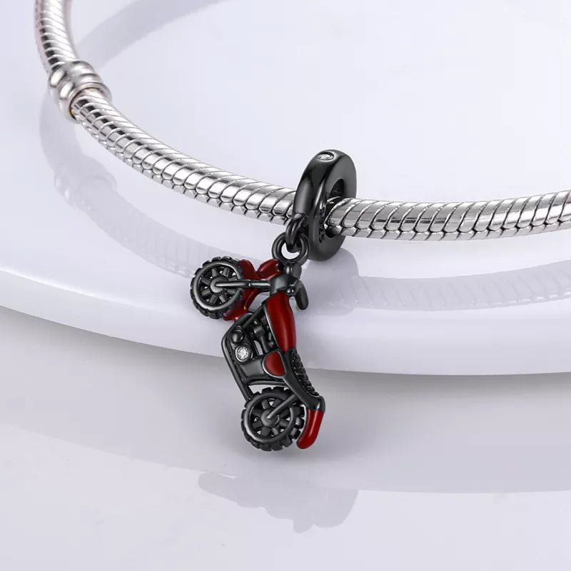 Black and Red Motorbike Charm - Popular trends empire