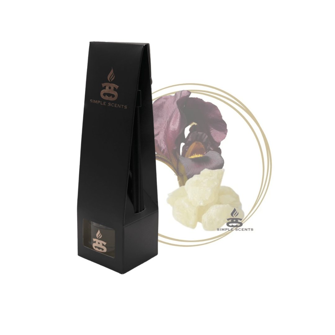Black Iris & Musk - Simple Scents Excellence Reed Diffuser - Popular trends empire