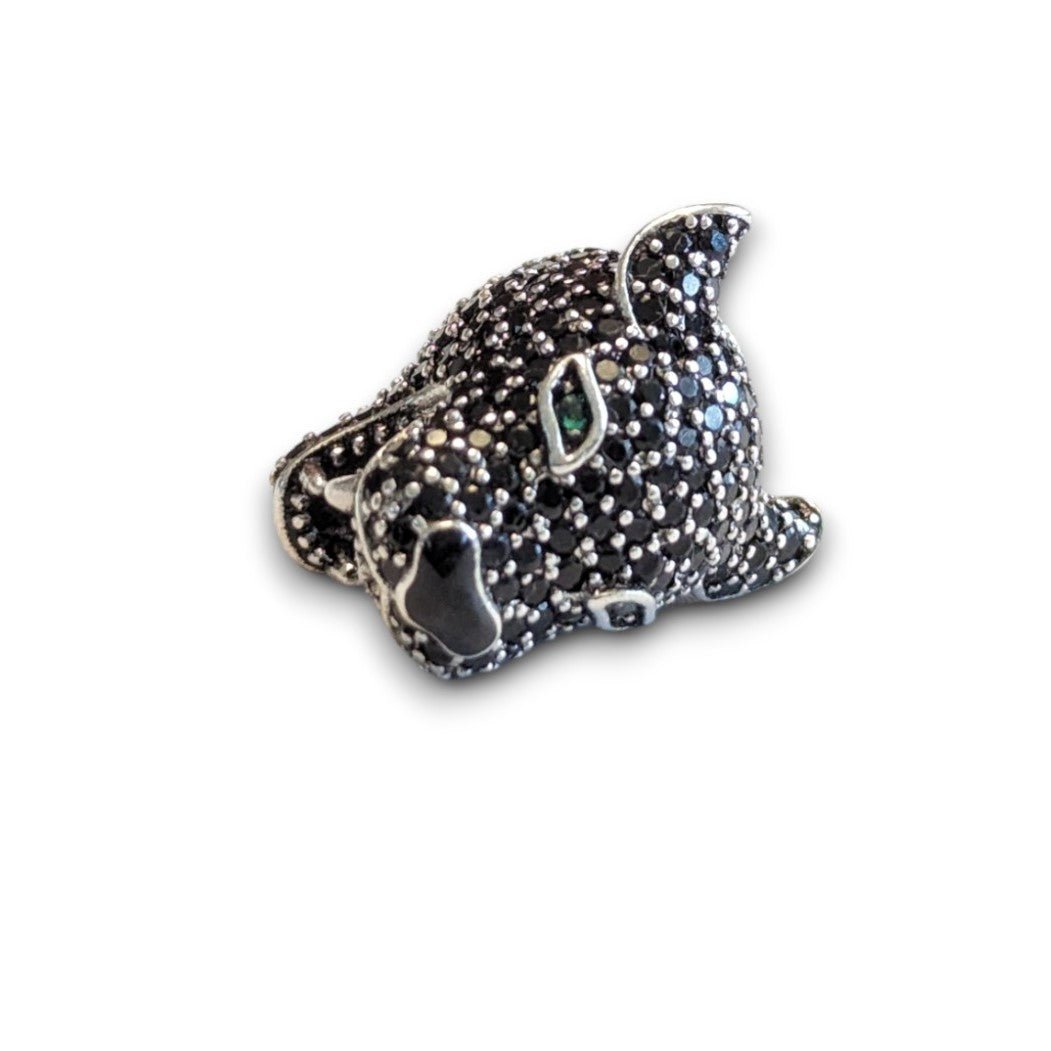 Black Panther CZ Bead Charm - Popular trends empire
