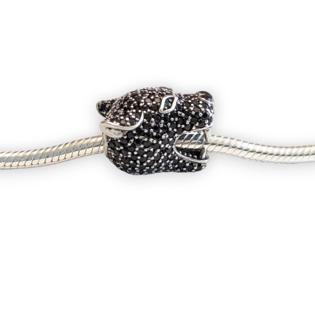 Black Panther CZ Bead Charm - Popular trends empire