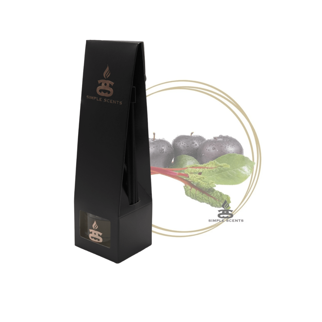 Black Plum & Rhubarb - Simple Scents Excellence Reed Diffuser - Popular trends empire