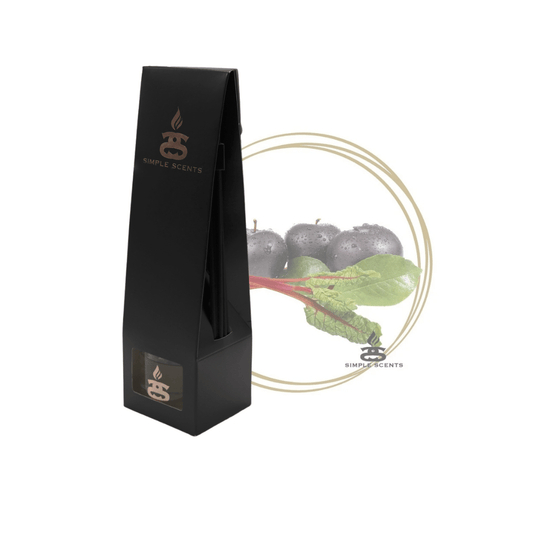 Black Plum & Rhubarb - Simple Scents Excellence Reed Diffuser - Popular trends empire