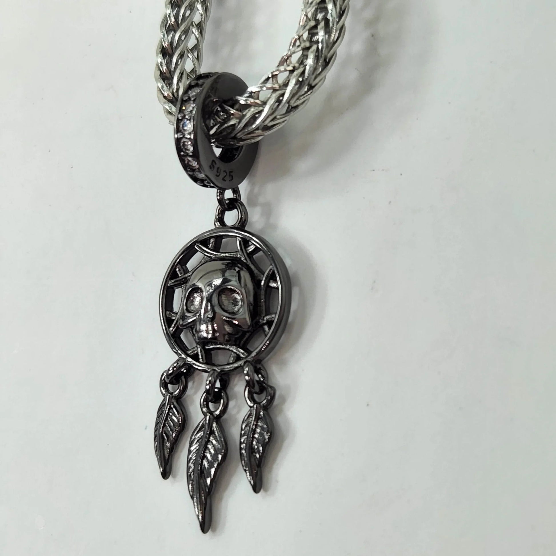 Black Skull Dream Catcher Charm - Popular trends empire