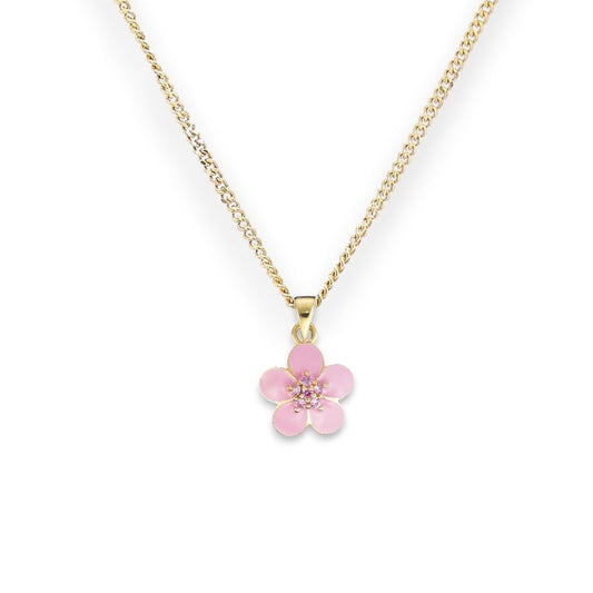 Blossom Pink Pendant Necklace - Popular trends empire