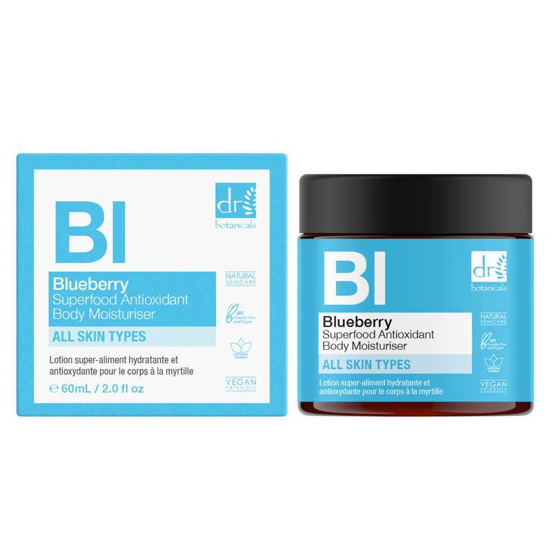 Blueberry Superfood Antioxidant Body Moisturiser 60ml - Popular trends empire