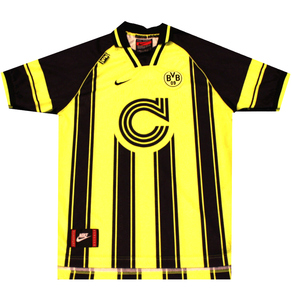 Borussia Dortmund 1996 - 1997 European Home Football Shirt (Excellent) XLY - Popular trends empire