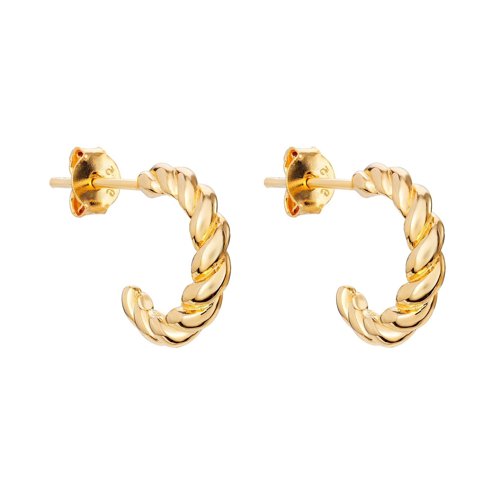 Braided Hoop Earrings - Popular trends empire